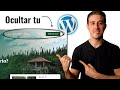 Cómo OCULTAR tu MENÚ en Wordpress ⏪