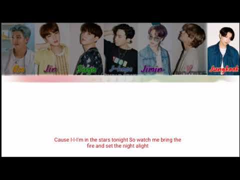 BTS Dynamite Lyrics (방탄소년단 다이너마이트 가사) (Color Coded Lyrics) / TAETAE
