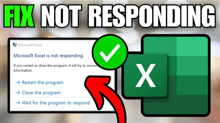 How To Fix Microsoft Excel Not Responding in Windows 11