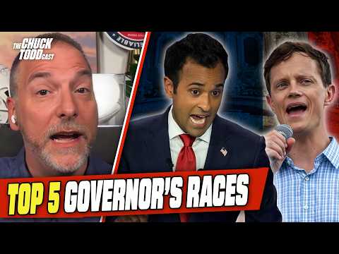 Top 5 Governor’s Seats Most Likely To FLIP In The 2026 Midterm Elections | Chuck Todd Politics