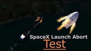 SpaceX Launch Abort Test in KSP