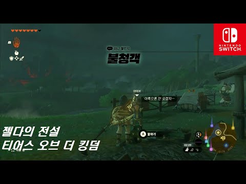 [Switch]젤다의 전설 티어스 오브 더 킹덤 : 미니 챌린지 - 불청객 (습원의 마구간)