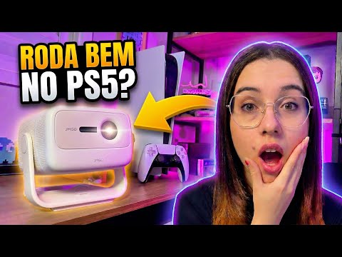 I tested my PS2 and PS5 on this PROJECTOR! - Unboxing and Review JMGO N1S NANO