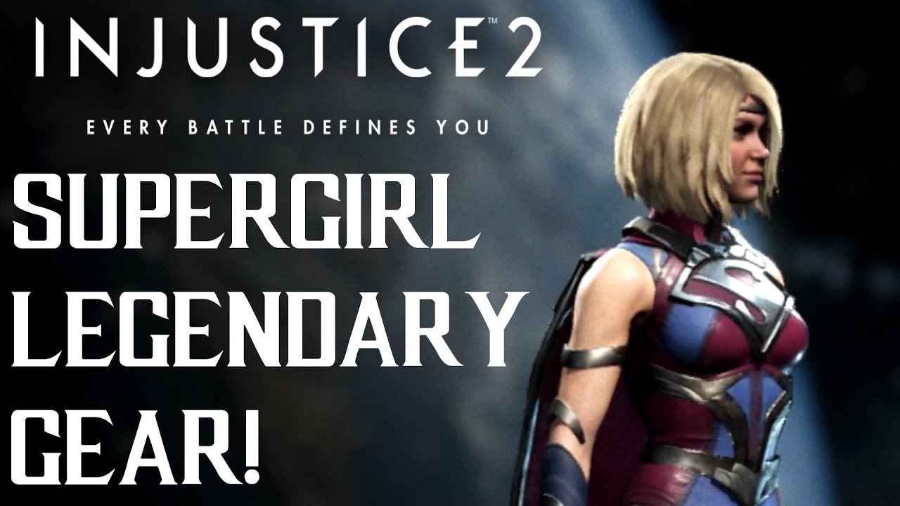 SUPERGIRL LEGENDARY GEAR! Breakdown and Tech Video