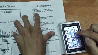 How to Program K1 Card and Pin