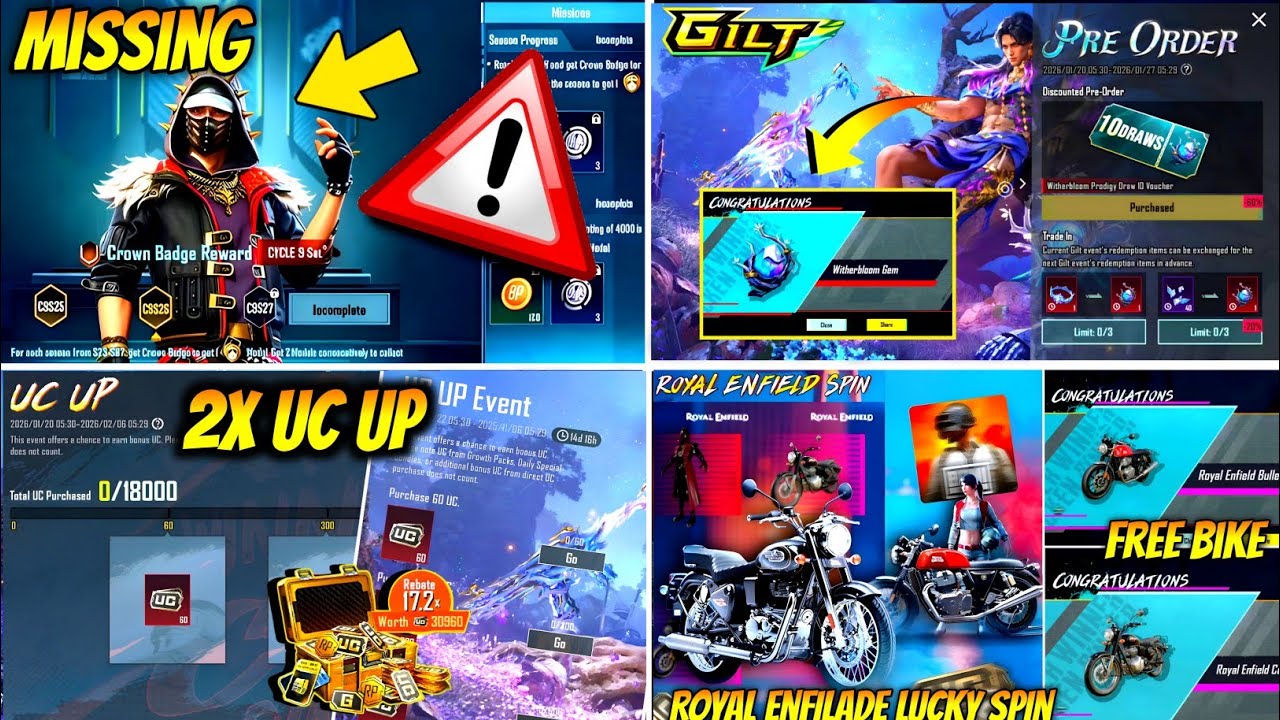 CYCLE REWARD REMOVED ? | GILT PRE ORDER EVENT | 2X UC UP EVENT IS HERE | MY ROYAL ENFIELD SPIN 