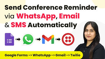 How to Send Conference Reminder via WhatsApp, Email & SMS Automatically