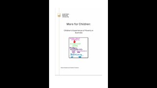 CSSA Webinar Series 2024 - End Child Poverty - Professor Sharon Bessell