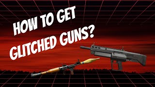 How to get glitched guns in MW3