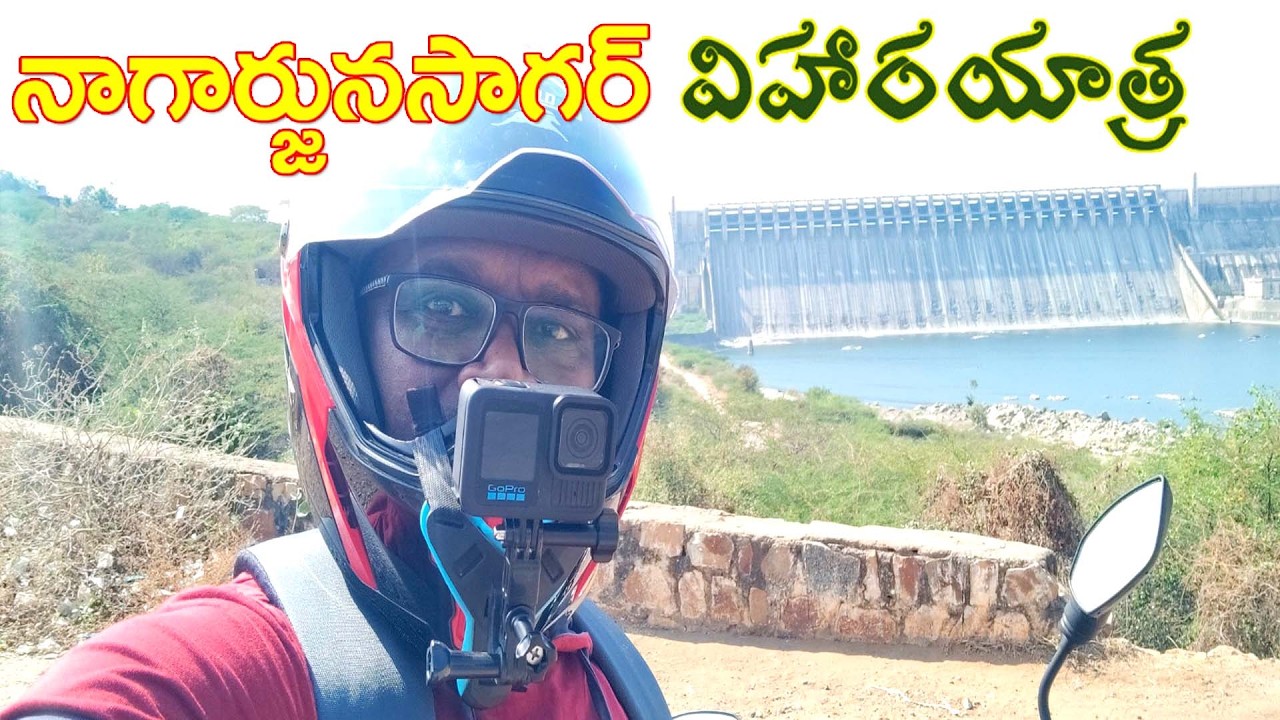 Nagarjuna Sagar Vihara Yatra on Bike | Epic Bike Ride to Nagarjuna Sagar Dam | Travel Vlog
