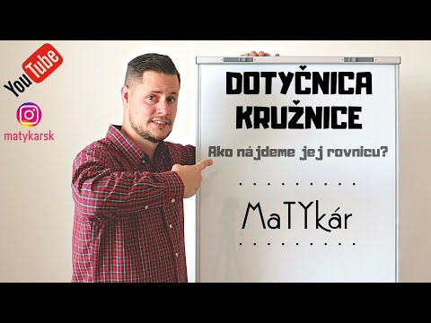 Video: Ako zistíte rovnicu dotyčnice derivácie?