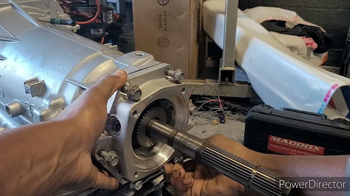 C4 LS Swap Transmission Adapter