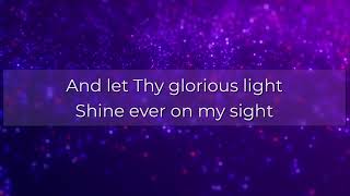 Come down O love divine - St. Martin's Voices, Worship video with lyrics and motion background
