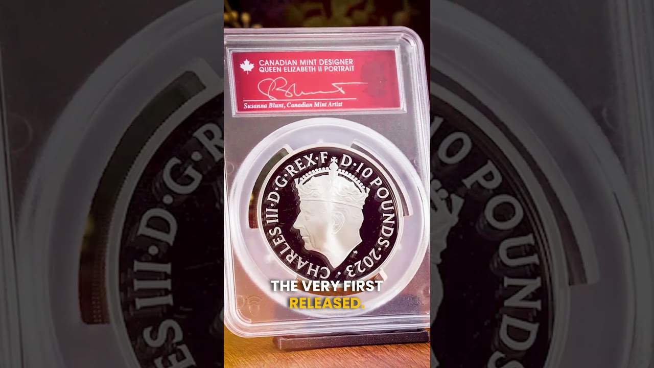 2023 Charles III Coronation 5 oz Silver – PR70 FDOI, Susanna Blunt Signed! 👑 