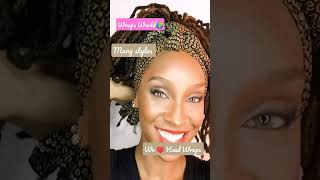 1 Minute Head Wraps Tutorial