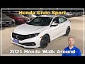 2021 Honda Civic Sport Walk Around Review