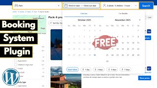 Best Free WordPress Booking Plugin | Booking Package Full Tutorial (Appointments, Hotels, Events)