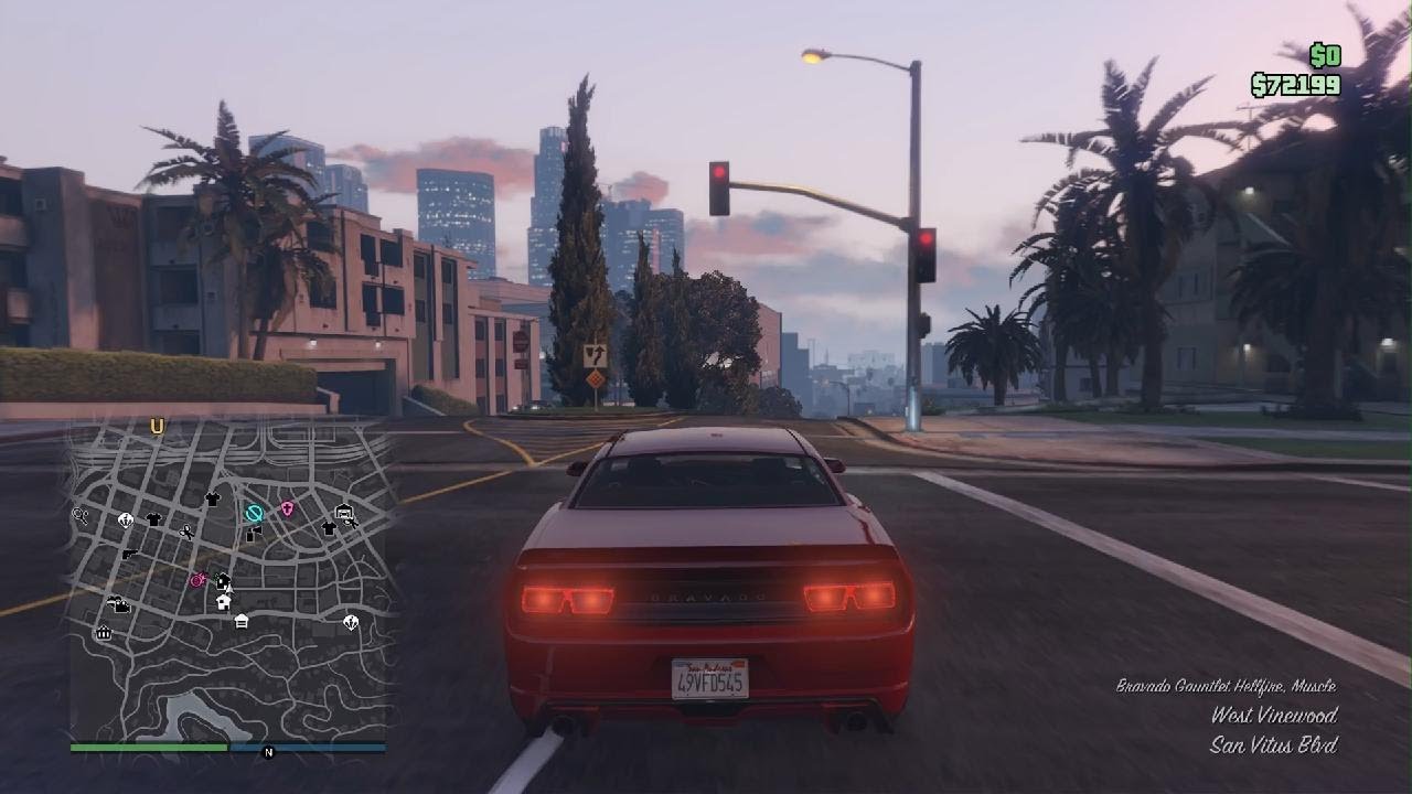 Grand Theft Auto car GTA Online.