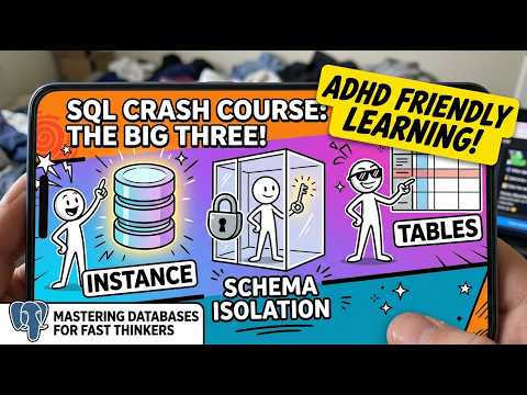 Databases, Schemas & Tables Explained (PostgreSQL)