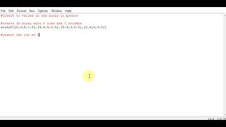 Insert to values in the array in python