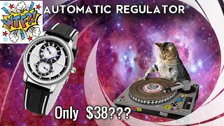 A Cheap AliExpress Regulator Watch That Is Amazing!! Unboxing & Reviewing the Forsining Chronograph