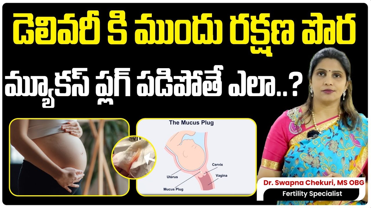 మ్యూకస్‌ ప్లగ్‌ పడిపోతే డెలివరీకి ఇబ్బందా.? | Mucus Plug Discharge | Dr.Swapna Chekuri | HFC