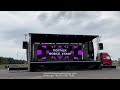 Ticktack hydraulic mobile stage tl90 is built for big live events like concerts music festivals