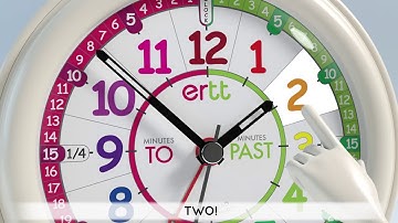EasyRead Time Teacher 3 Step minutes past and minutes to time teaching system