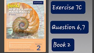 Exercise 7C (Inverse Proportion) Question 6, 7 Think New Syllabus Mathematics 8Th Edition Book 2