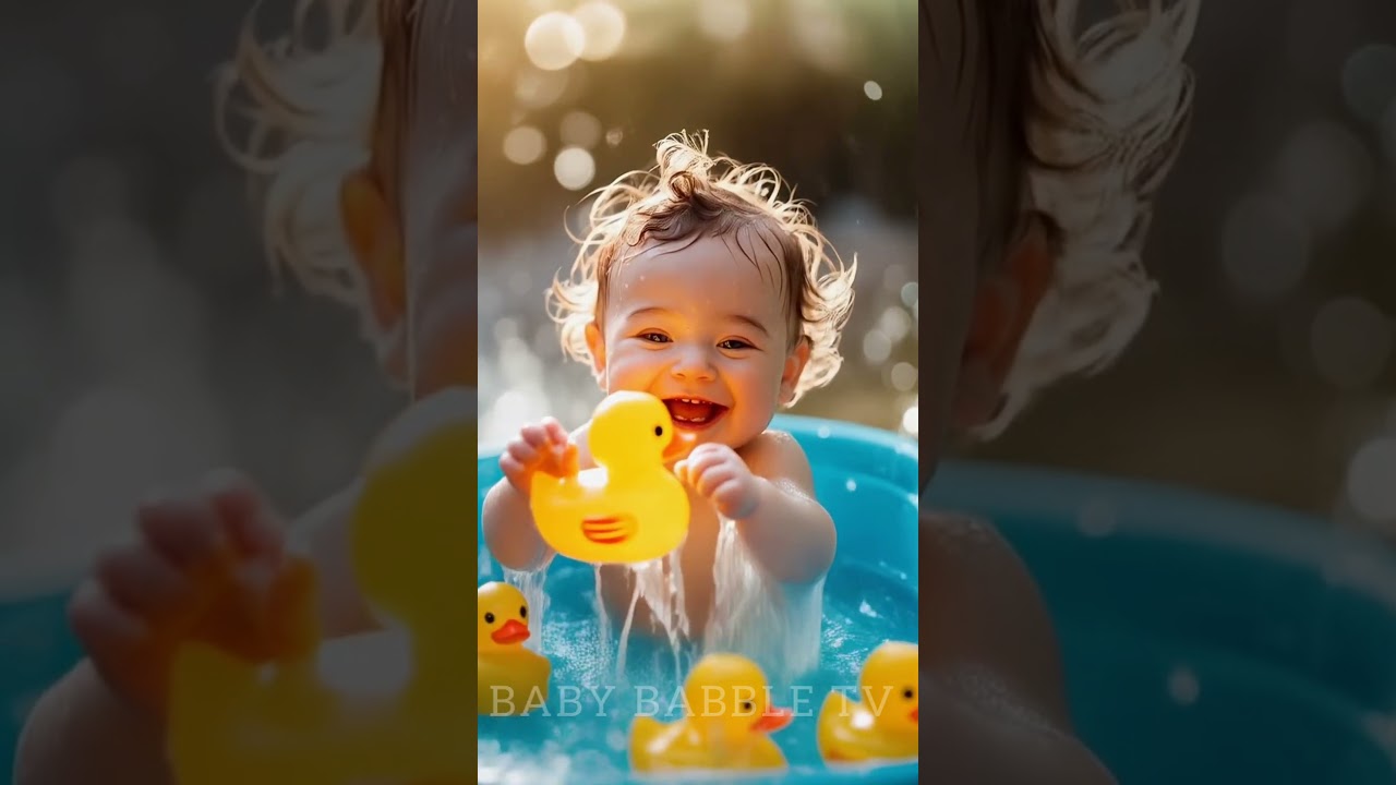 Splash Time: Baby’s Bubbly Bathtub Adventure