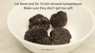 How To Use Frozen Truffles