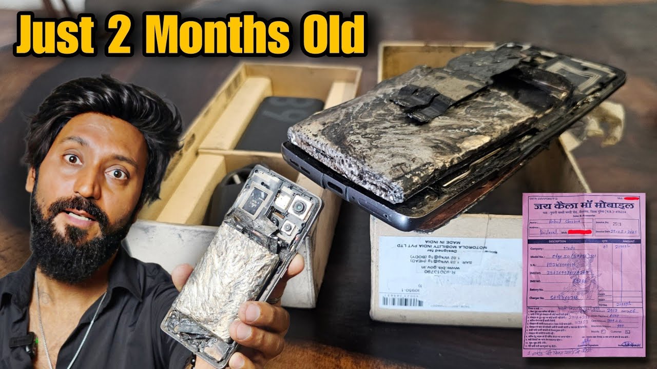 Moto Edge 50 Explode while Charging 💥| Just  2 Months Old |Under Warranty  Technical Dost 