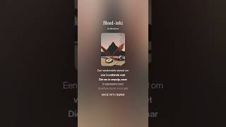 Bloed Ink #sunomusic #afrikaansemusiek #afrikaanseliefdeslied #oestyd #afrikaansepoësie