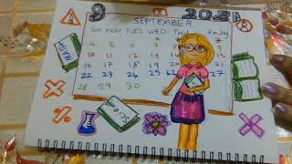 Back to School September planner