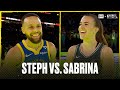 Stephen Curry vs. Sabrina Ionescu Full 3-Point Challenge | 2024 NBA All-Star Weekend image