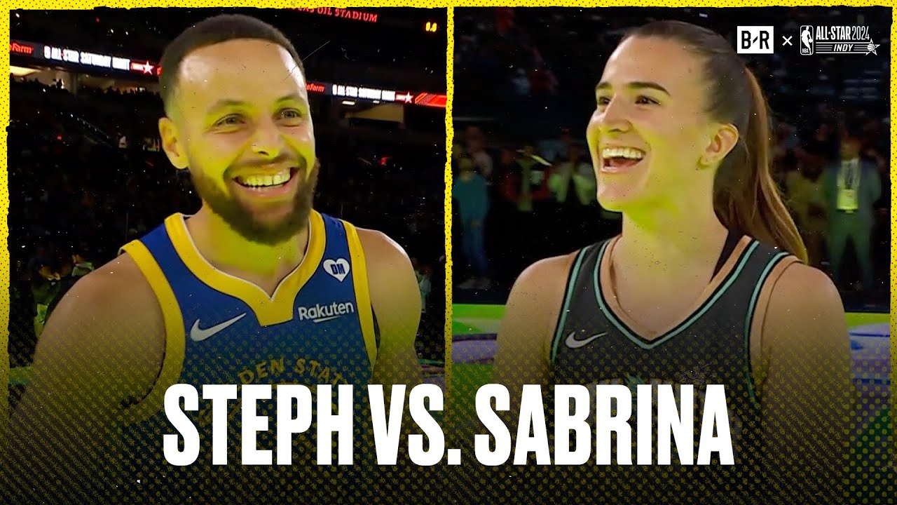 Steph Curry defeats Sabrina Ionescu in first-ever NBA vs. WNBA ...