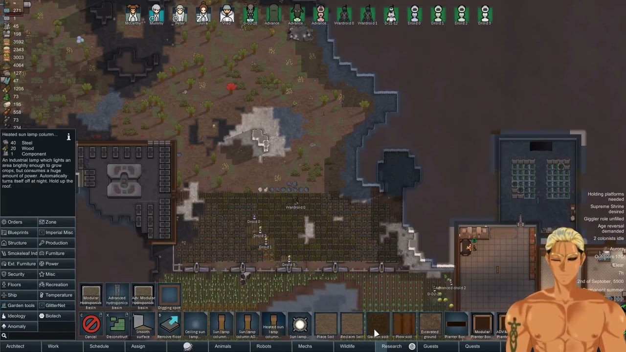 Imperial Technology! ~~ Let's Play RimWorld! No Friends Allowed! 009