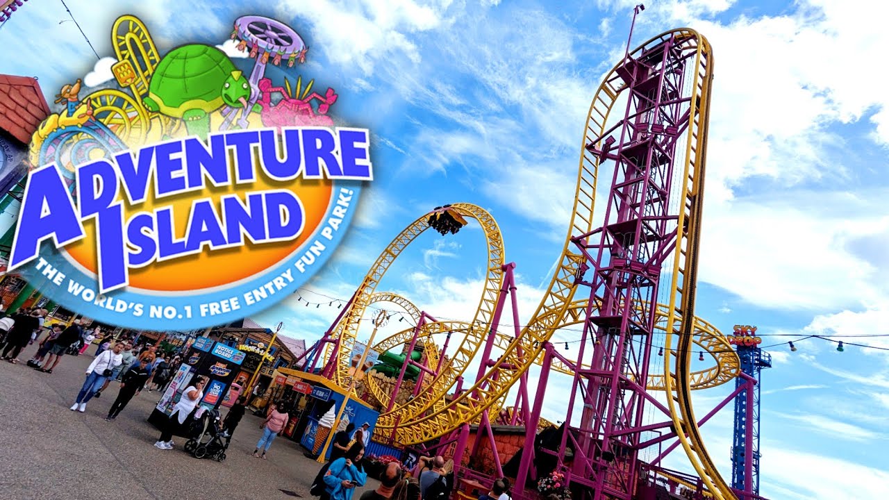 Adventure Island Vlog 2023 Southend On Sea YouTube