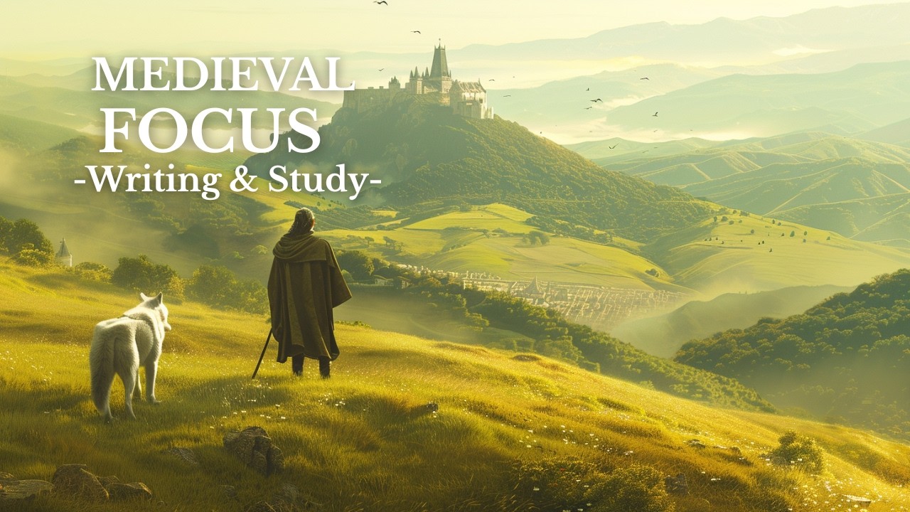 Medieval Music for Focus & Writing | Golden Valley Monastery