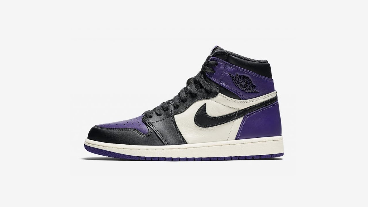 Air Jordan 1 Retro High OG 'Court Purple'