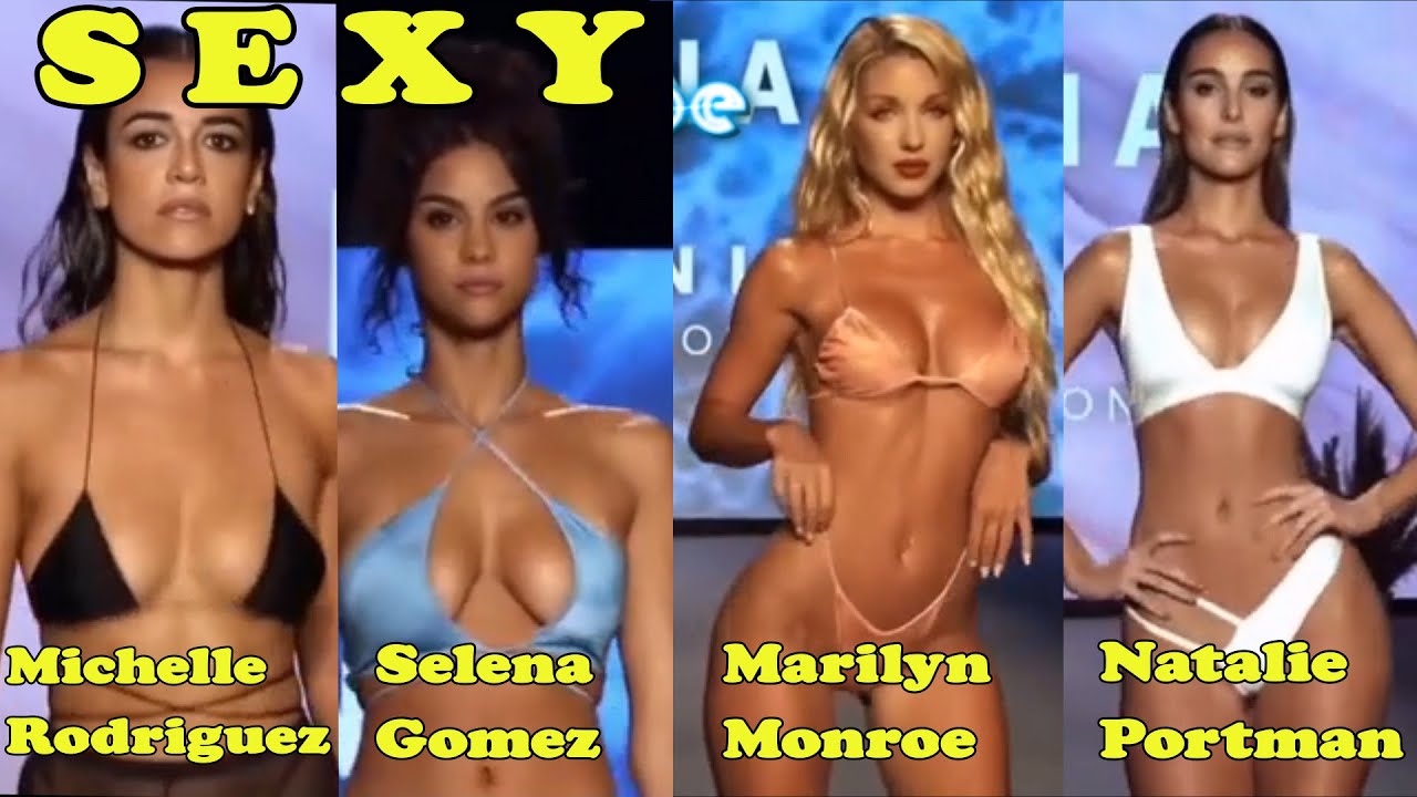 Watch CELEBRIDES EN SEXY BIKINI, Natalie Portman, Michelle Rodríguez,  recreo visual, trasero galáctico
