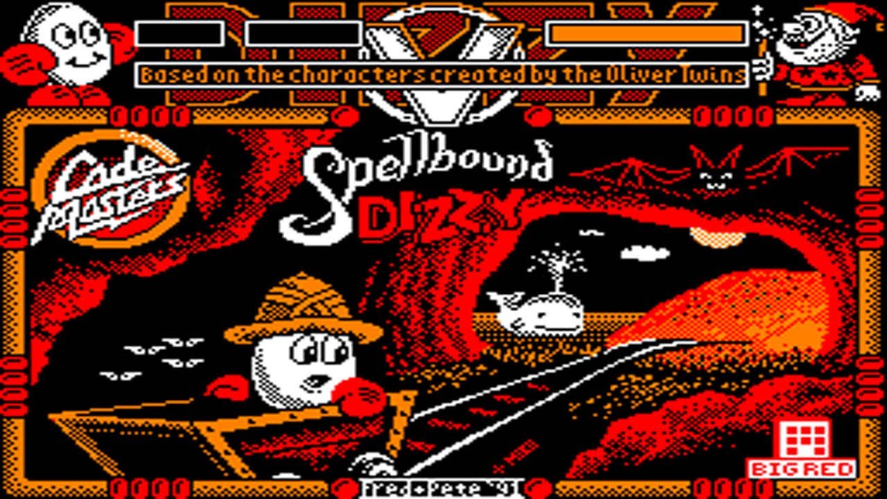 ⭐︎Photo⭐︎ Amstrad CPC] Dizzy V - Spellbound Dizzy - Longplay