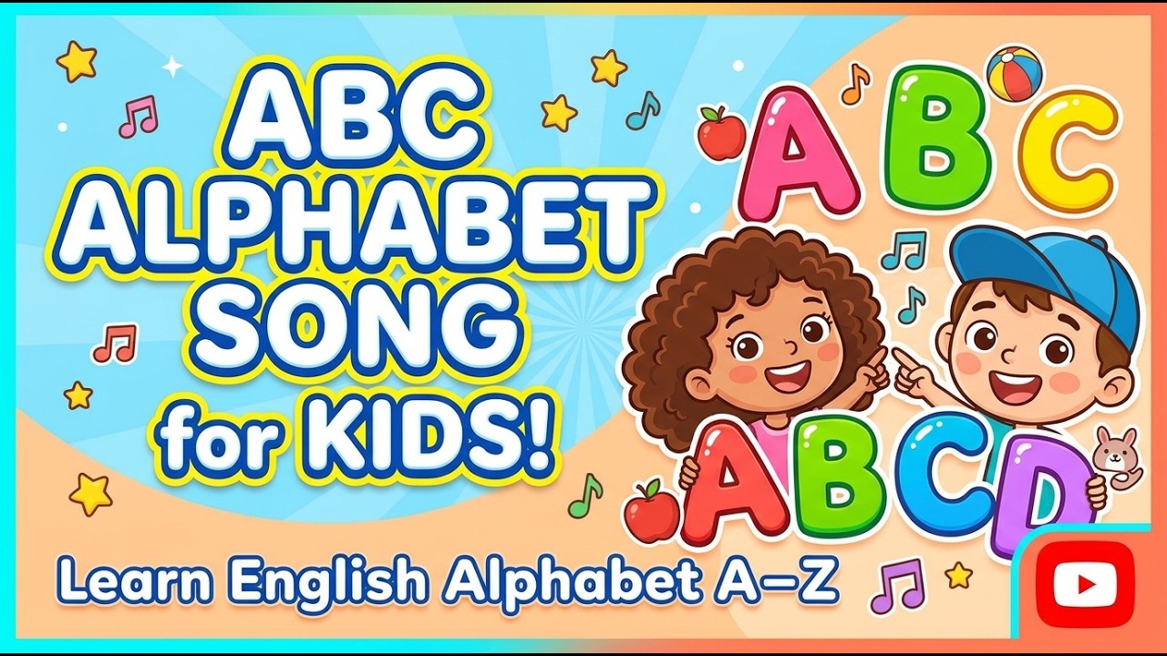 ABC Alphabet Song for Kids | Learn English Alphabet A–Z with Fun - YouTube