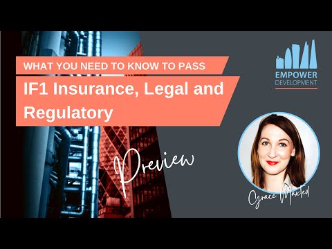 IF1 What you need to know - preview (Insurance, Legal and Regulatory)