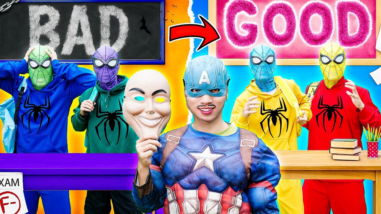 Smiling Woman Đã Khống Chế Nhện Xanh – Đội Người Nhện Phải Hành Động!