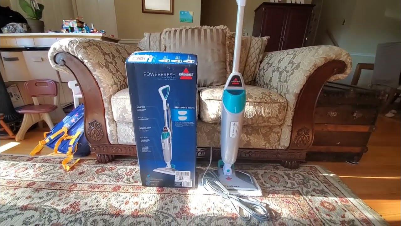Bissell Power Fresh Steam Mop with Natural Sanitization, Product Review