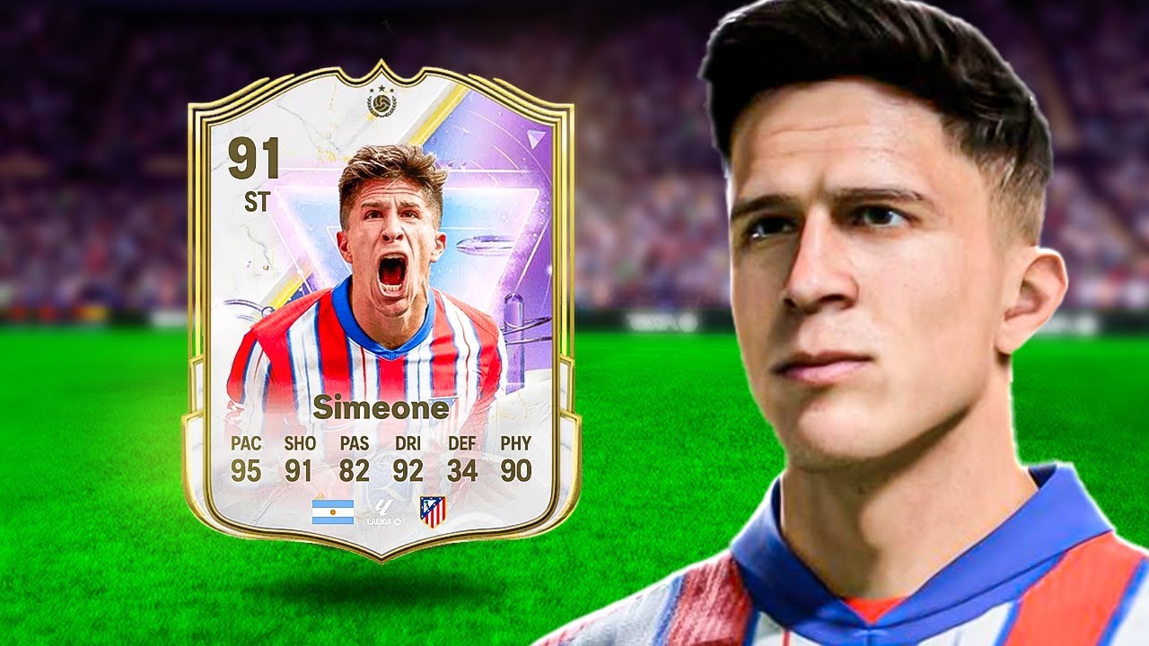 91 Future Stars Academy Icon Simeone is INSANELY CRACKED 🔥 FC 25 Player Review