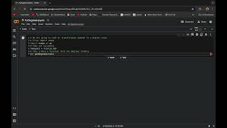 Python Numpy Degrees Function