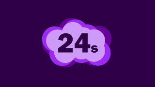 24 Second Timer (Basic Purple)
