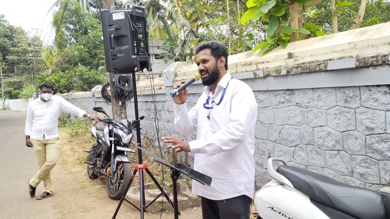 പരസ്യയോഗം, പാസ്റ്റർ ദിലീപ് കുമാർ ചാരുവേലി